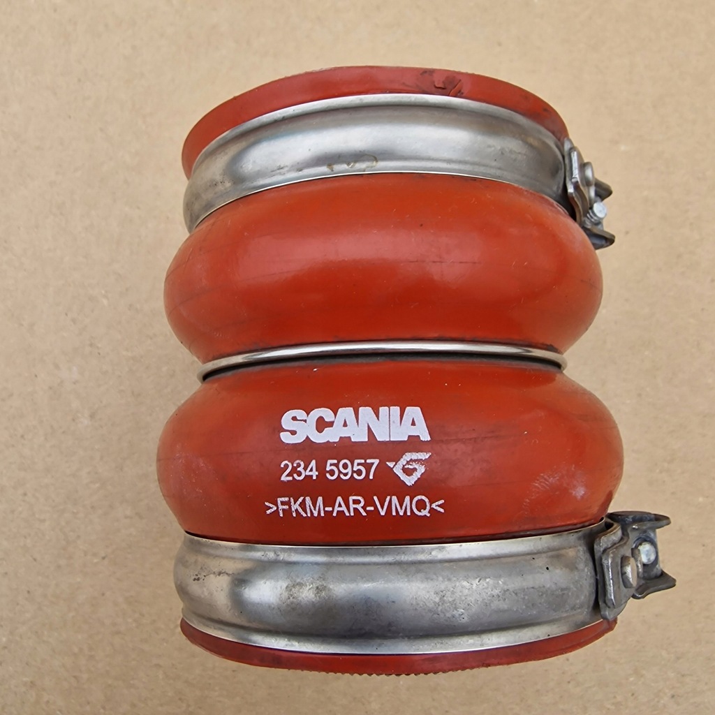 фото №4, Scania r s ngs труба wąż соединитель шланг радиатора воздуха интеркулер