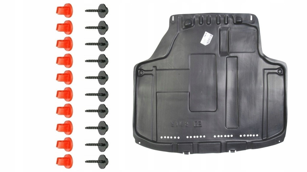 фото №1, Защита двигателя + клипсы ford fiesta mk7 08-13