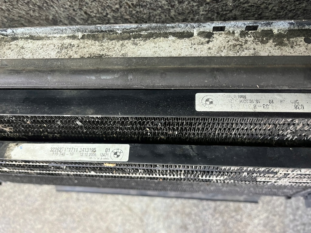 фото №7, Радиатор радиатор wody кондиционера усилителя bmw x3 e83 2.0 d m47 bdb