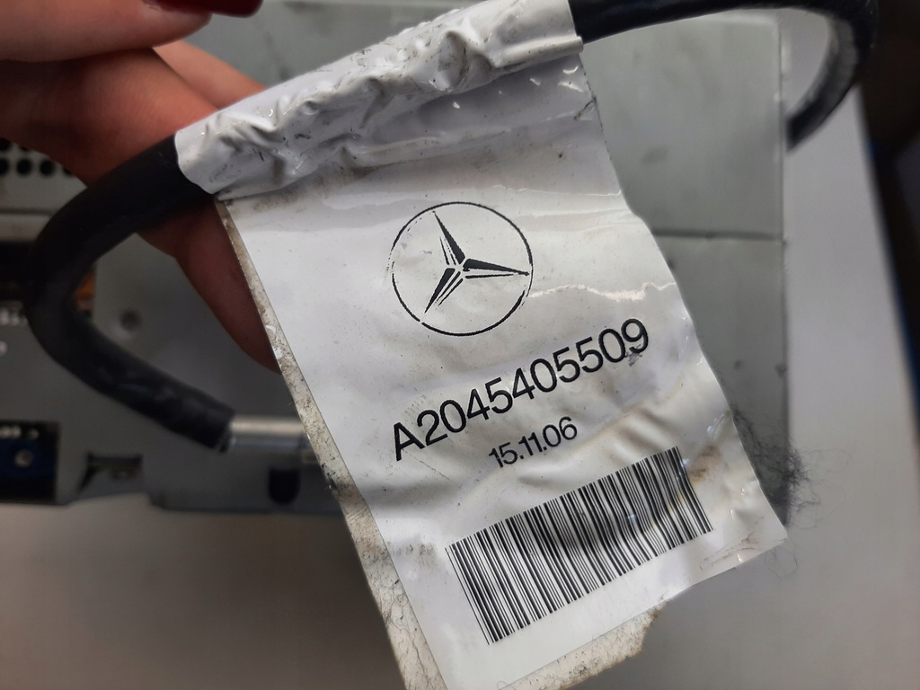 фото №5, Радіо cd mercedes w204 a2048708990