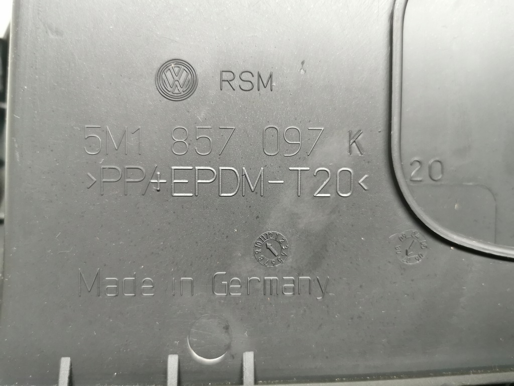 фото №8, Бардачок пасажира volkswagen golf v pius 5m1857097 all/w/g