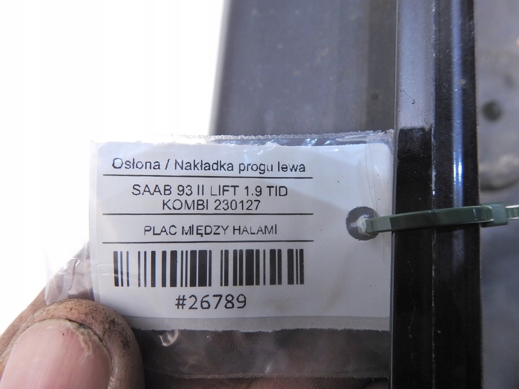 фото №7, Молдинг накладка поріг ліва saab 9-3 ii kombi