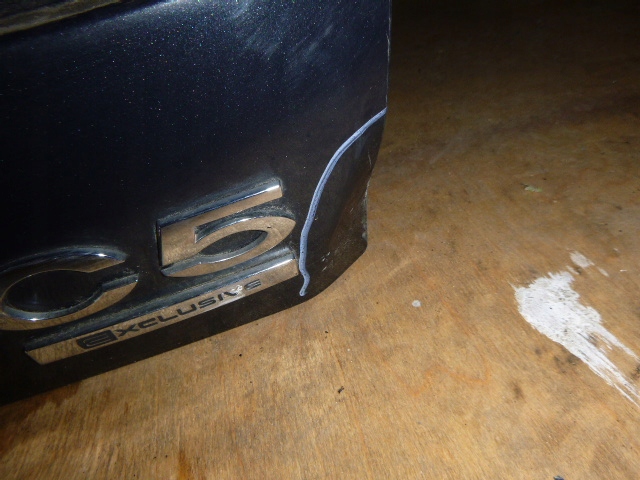 фото №3, Citroen c5 iii sedan кришка багажника задня задня