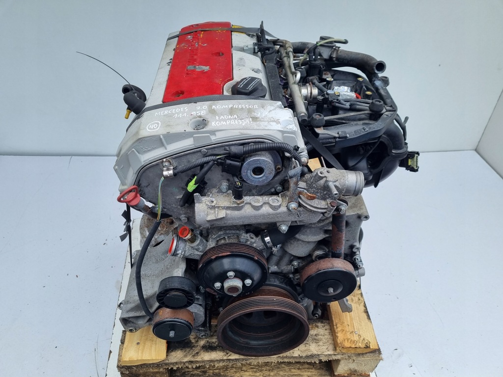 фото №1, Двигун mercedes slk r170 2.0 компресор 111958