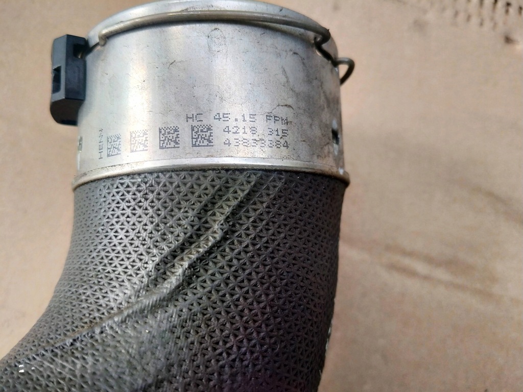 фото №4, Renault clio megane 1.5d труба интеркулер 904534