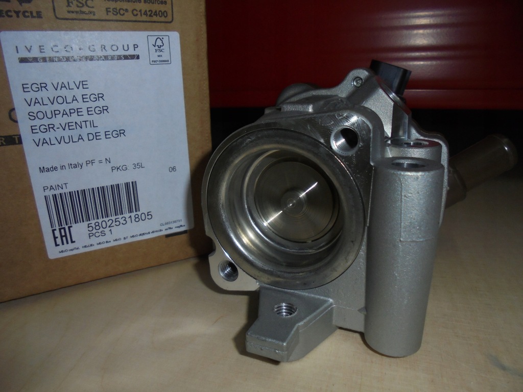 фото №5, Клапан egr iveco daily 2.3 e5 5802531805