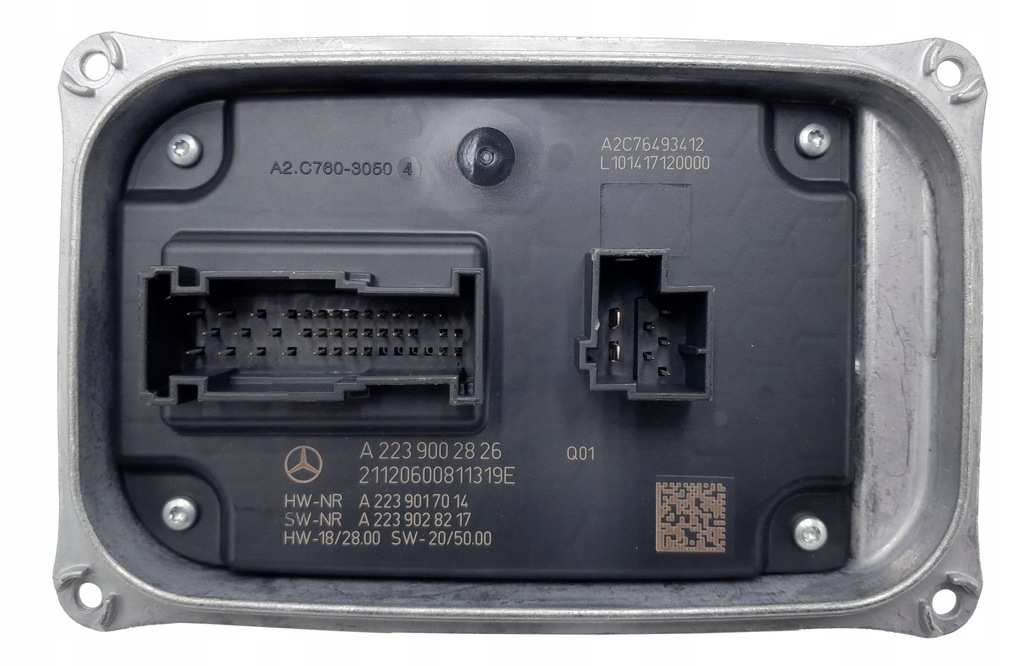 фото №1, Преобразователь модуль led mercedes a2239002826