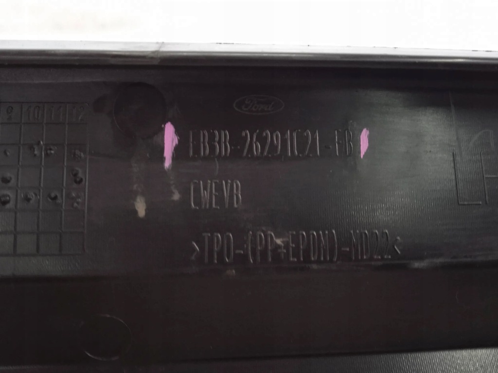 фото №5, Молдинг багажника кузов ford ranger wildtrack