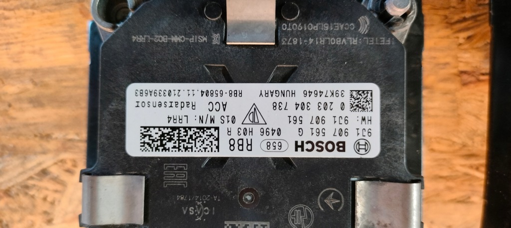 фото №5, Радар датчик acc porsche taycan 9j1