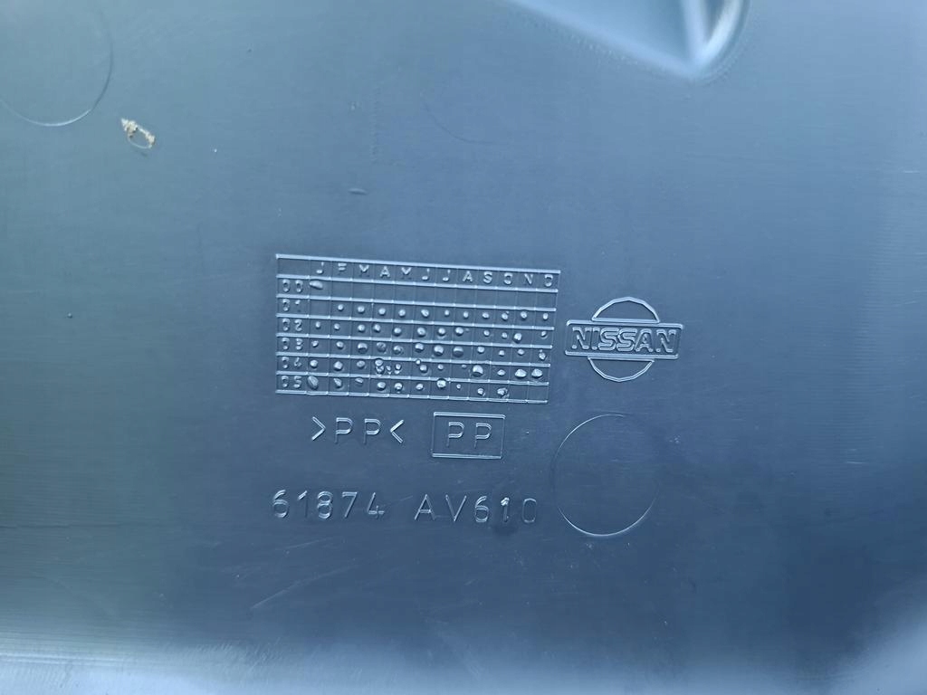 фото №16, Бампер передний nissan primera p12 hb na омыватель 00-05 демонтаж kompletny