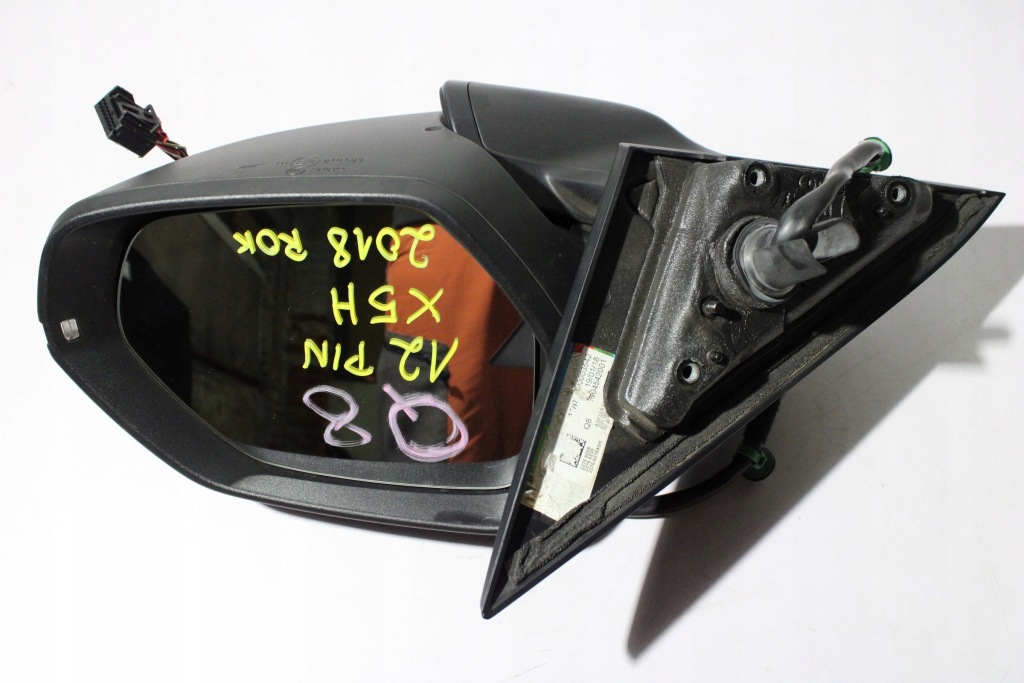 фото №7, Audi q8 полный зеркало правое x5h 12 pin rok 2018