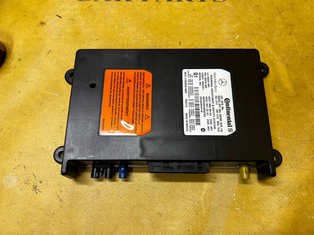 фото №1, Модуль блок керування зв'язку безпеки mercedes gl x166