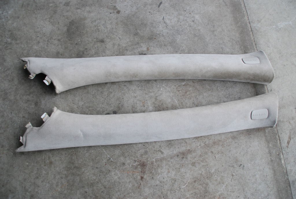 фото №2, Mercedes w221 оббивка захист стійка алькантара