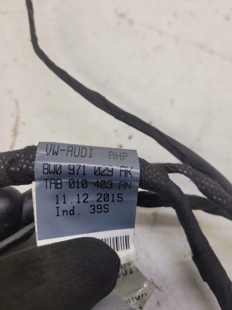 фото №6, Жгут дверь левый перед audi a4 b9 8w0971029ak