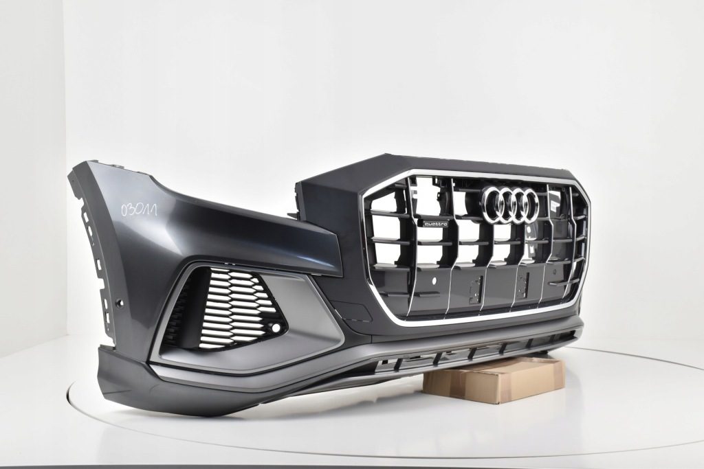 фото №8, Audi q8 q 8 4m8 s-line 2018- бампер передний