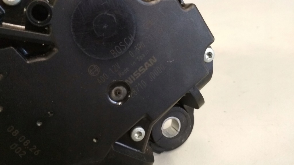 фото №5, Моторчик дворники крышки задняя nissan qashqai j10