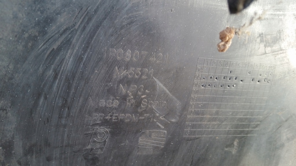 фото №13, Seat leon ii бампер задняя 1p0807421