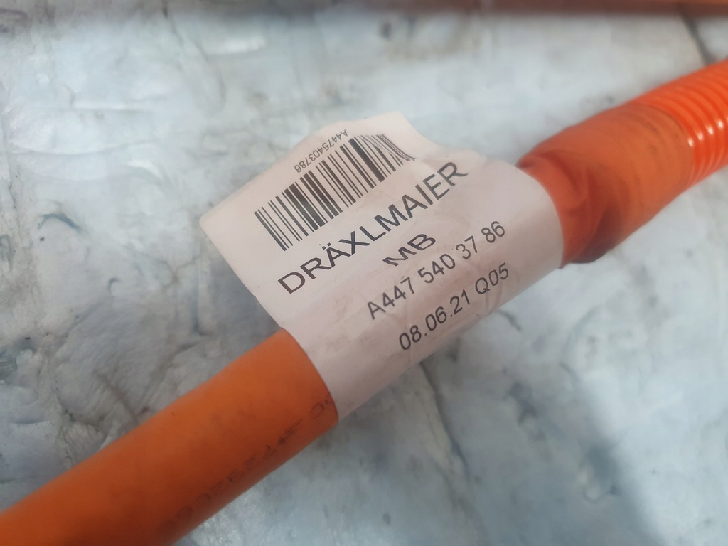 фото №5, Шланг кабель заряджання mercedes v-klasa w447