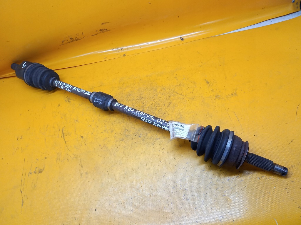 фото №7, Приводной вал правая hyundai accent iii 1,5b 02-04r bez abs