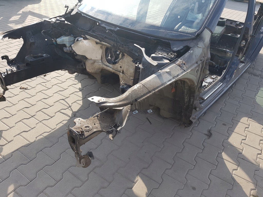 фото №1, Skoda superb 2 ii 08-15r лонжерон четверть левая перед lf9r