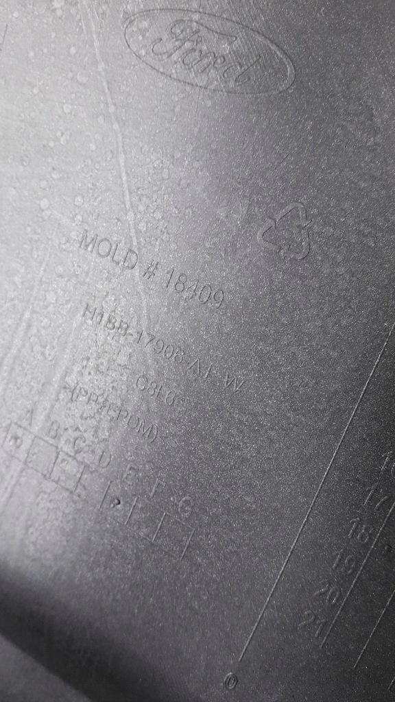 фото №13, Бампер задняя ford fiesta mk8 viii st line pdc h1bb