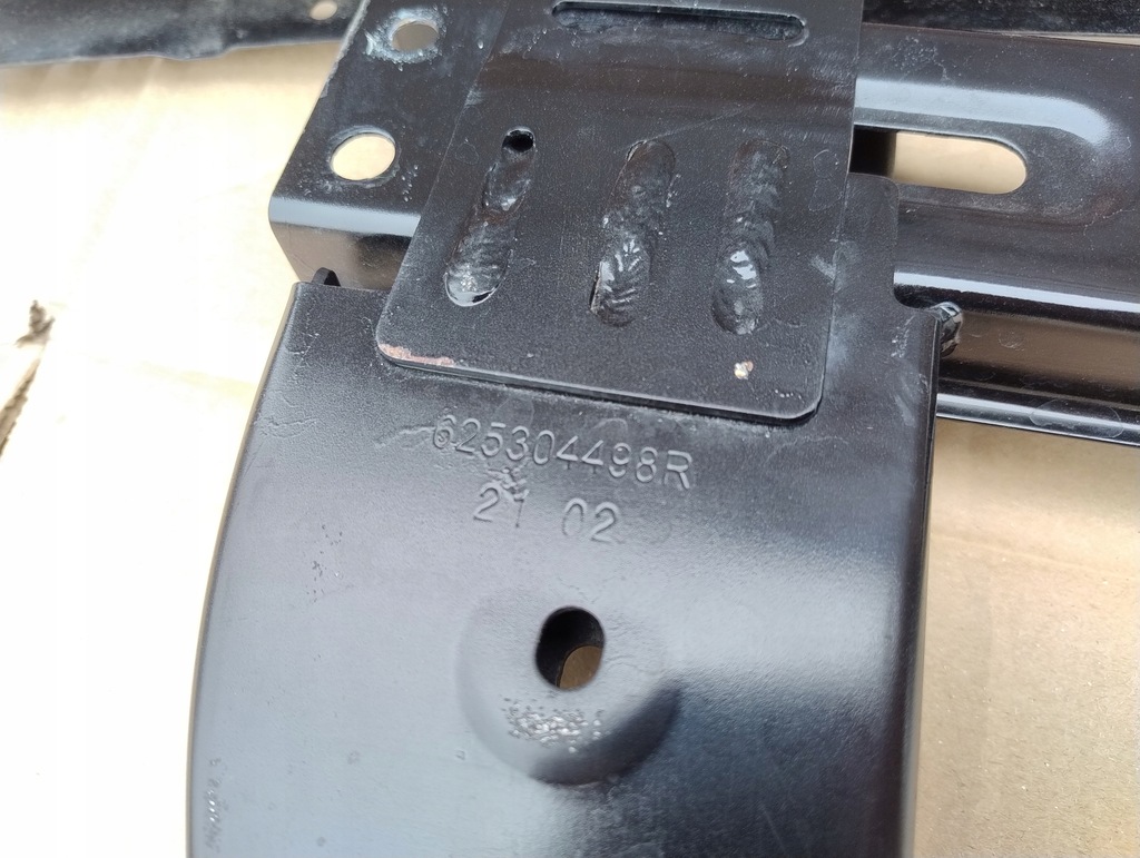 фото №8, Dacia spring балка підсилювач нижні бампера підрамник перед nowa оригінал