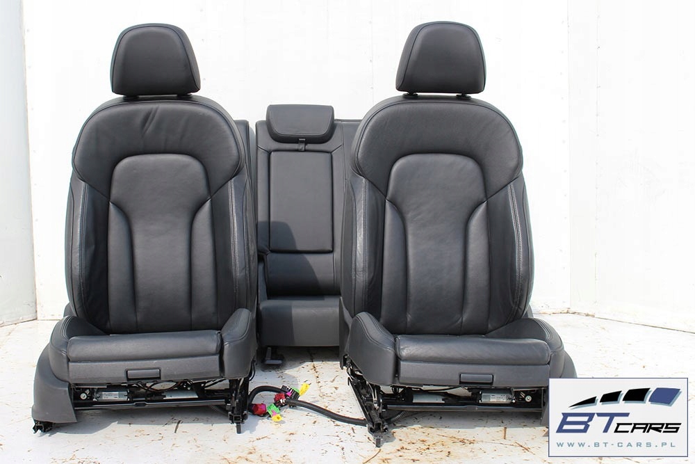 фото №5, Audi q5 сиденья комплект сидений сидений сиденья сиденье обивка 8r кожа ko