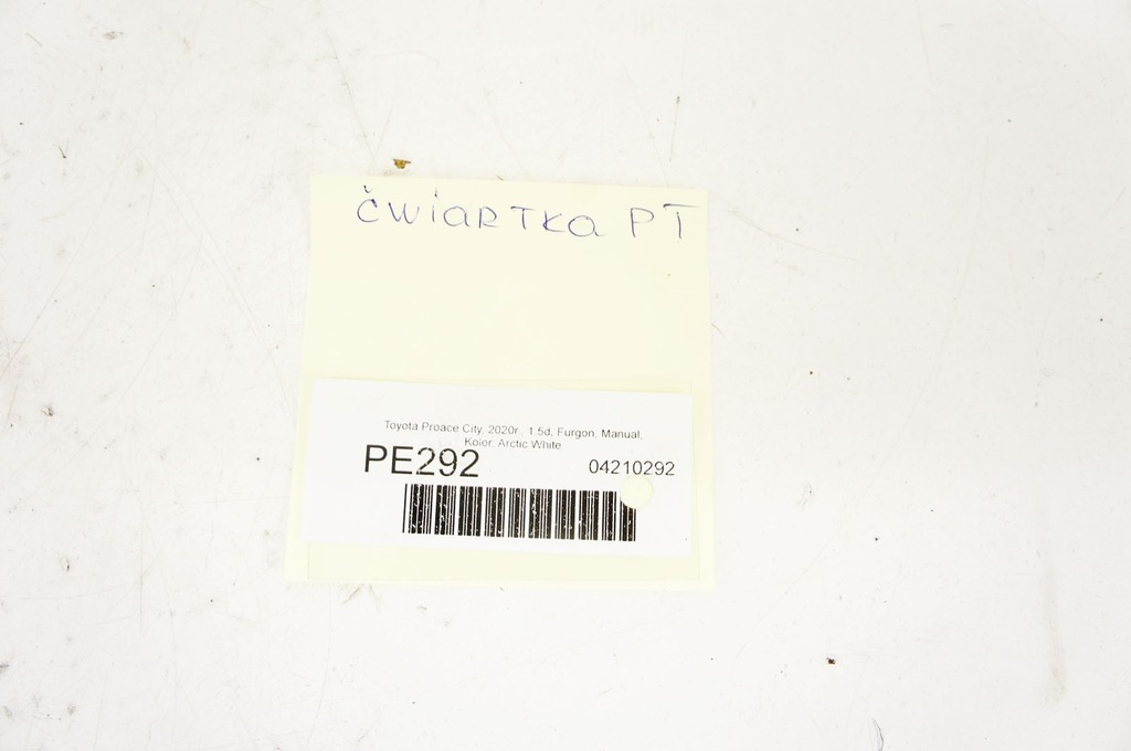 фото №11, Pe292 toyota proace четверть крыло правый задняя