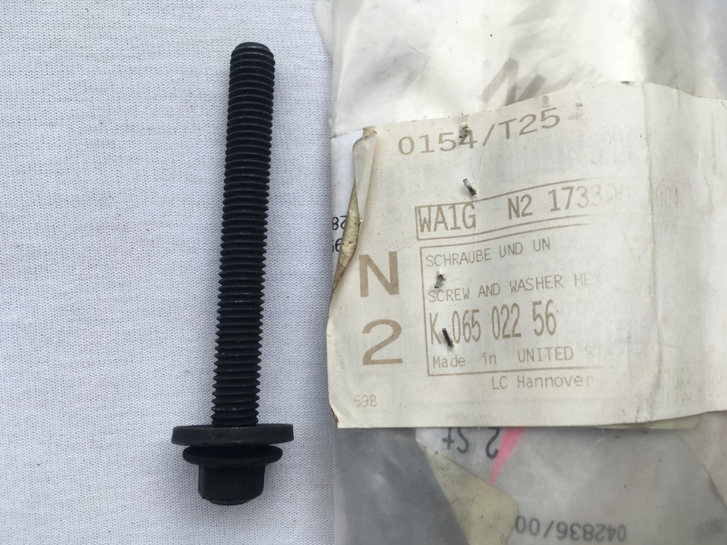 фото №1, 6502256 болт коллектор chrysler grand voyager