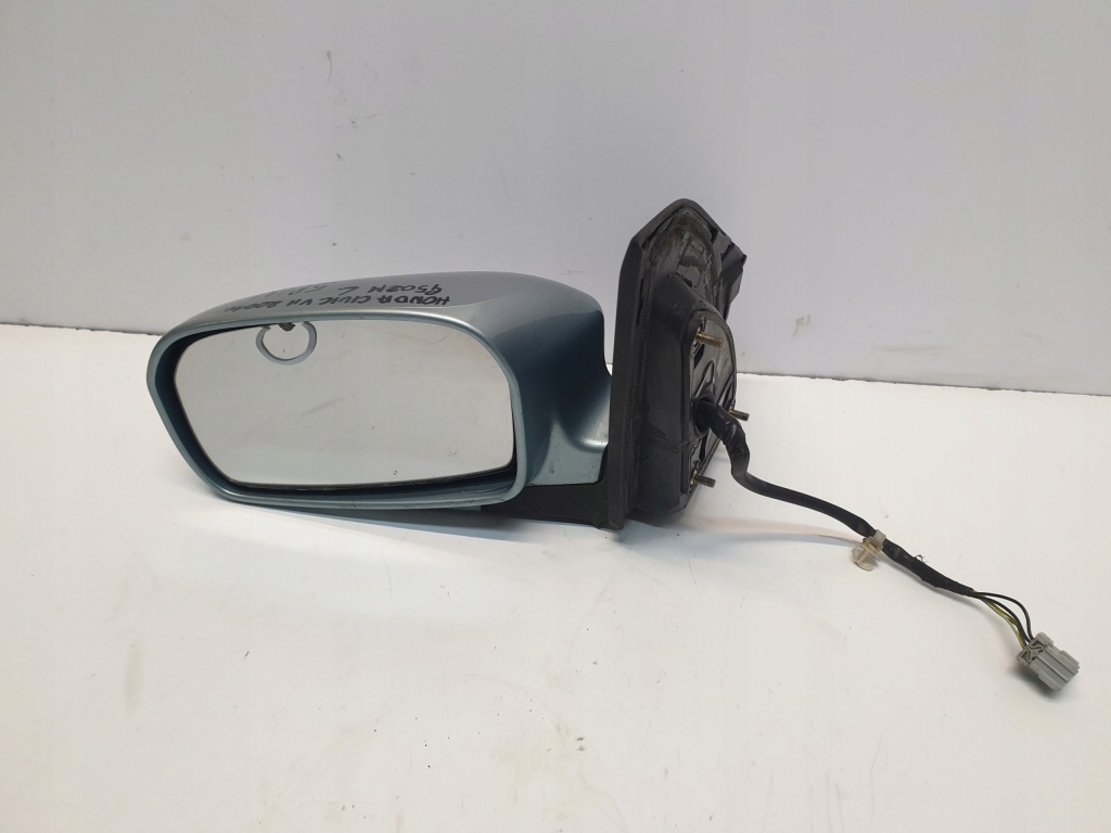 фото №1, Зеркало левая 5 pin honda civic vii 2001 roku код лакокрасочного покрытия 4502m
