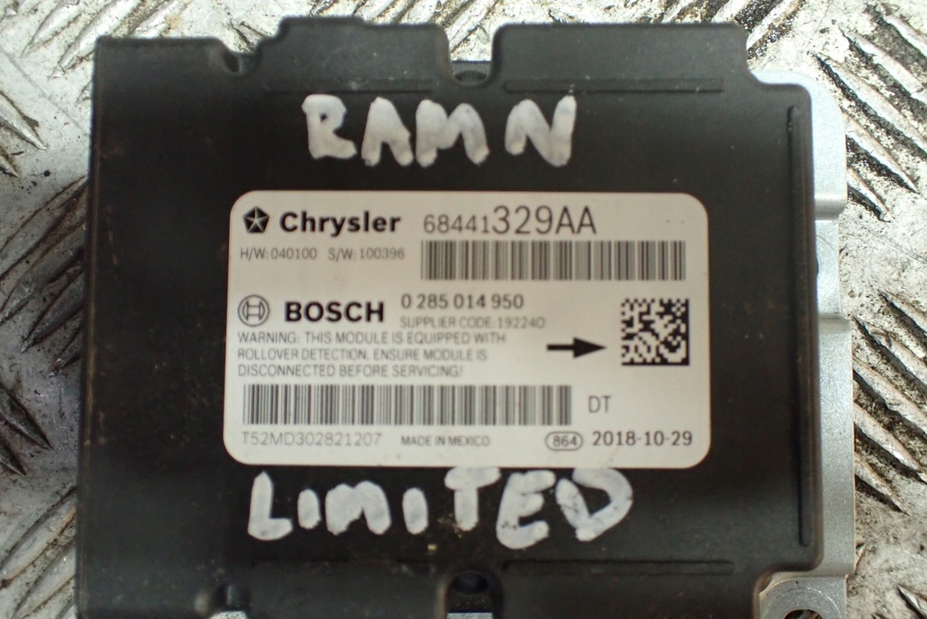 фото №7, Датчик подушек модуль подушка безопасности dodge ram v 19-