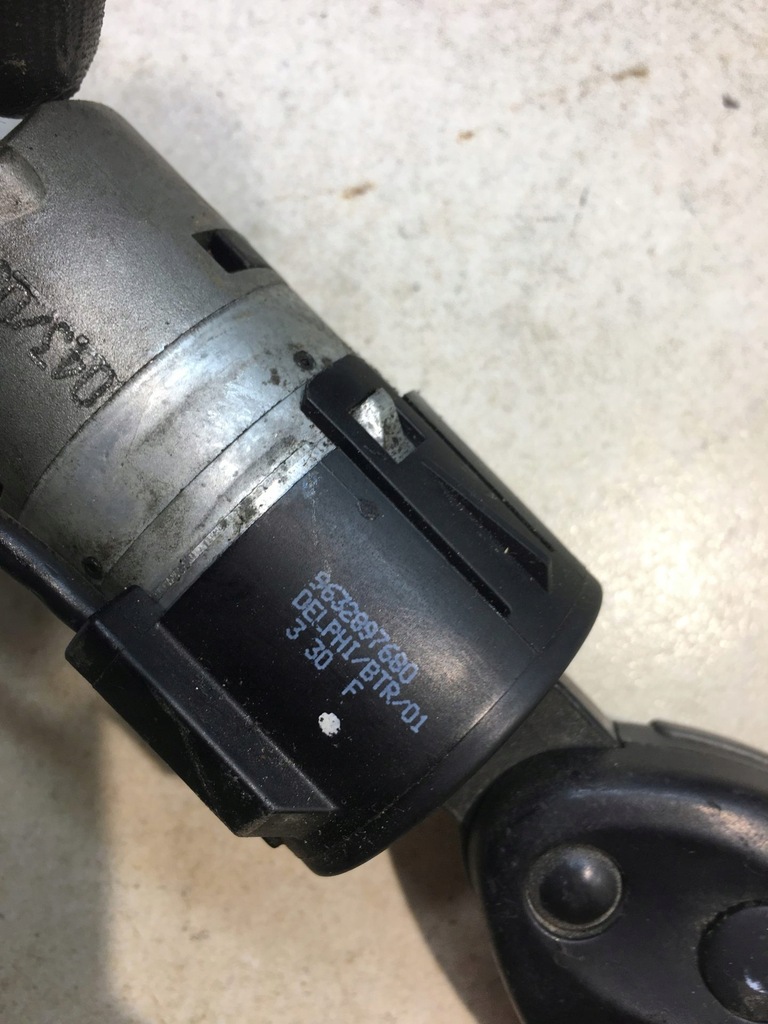 фото №7, Замок зажигания ключ lancia phedra 2.2 jtd 36353100