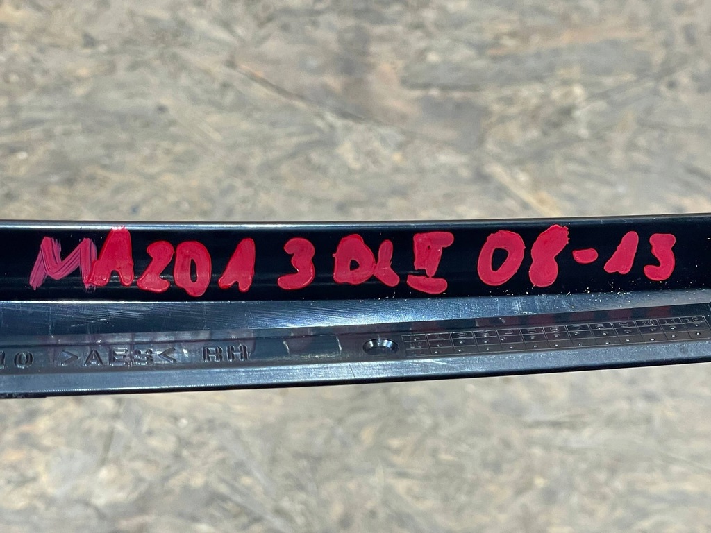 фото №12, Mazda 3 bl ii 2 08-13 молдинг скло кузовний права задня задня