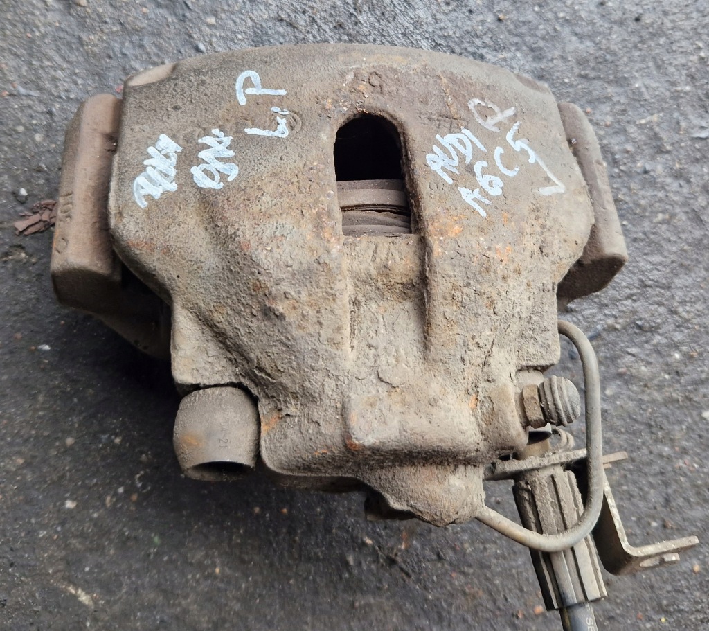 фото №1, Суппорт тормозной левый перед audi a6 c5 1.9tdi