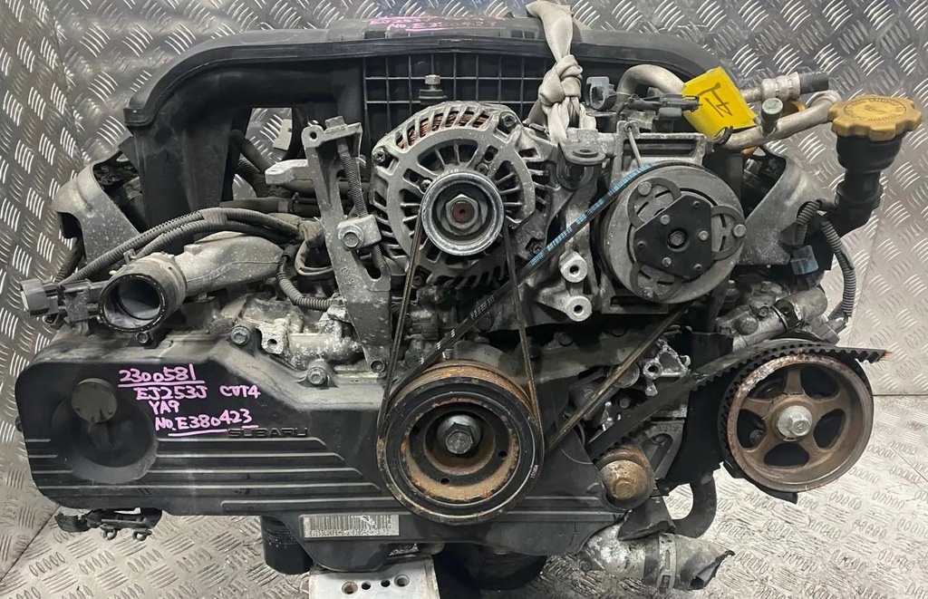 фото №9, Двигатель kompletny subaru 2.5 2010 ej253 ej25 повреждённый с japonii