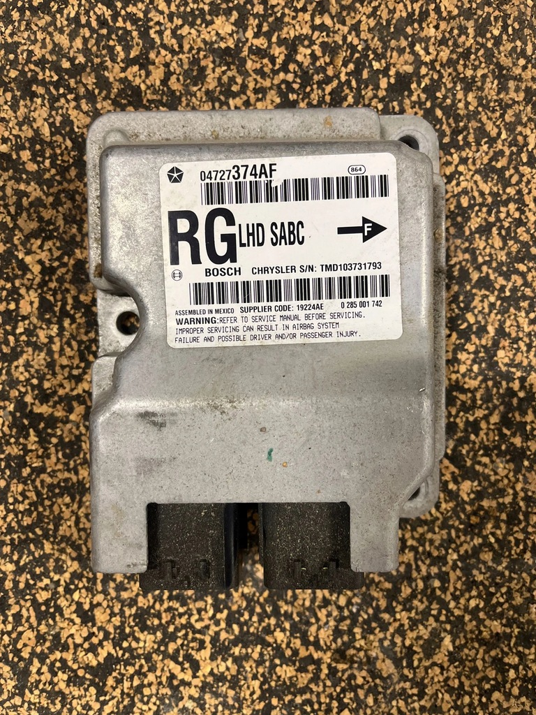 фото №1, Chrysler voyager 2007 блок управления / модуль подушка безопасности