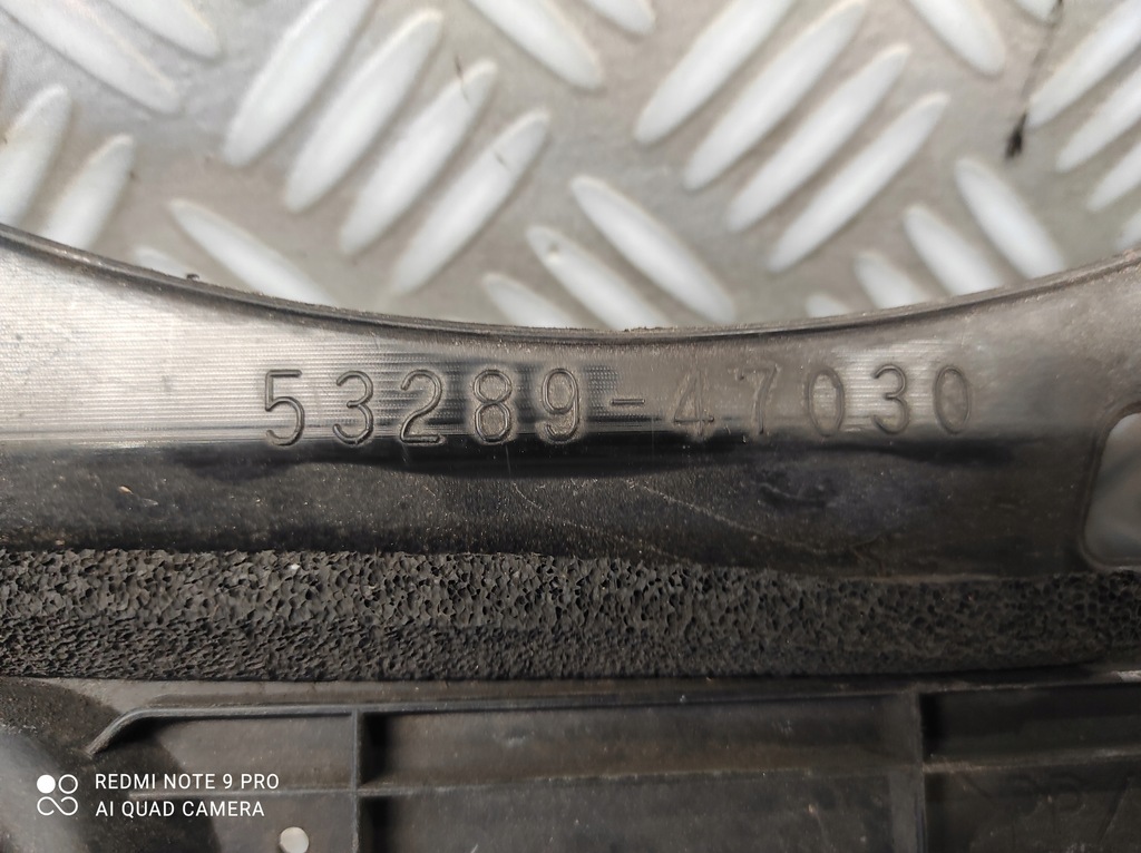 фото №10, Защита накладка поперечина передний toyota prius iii