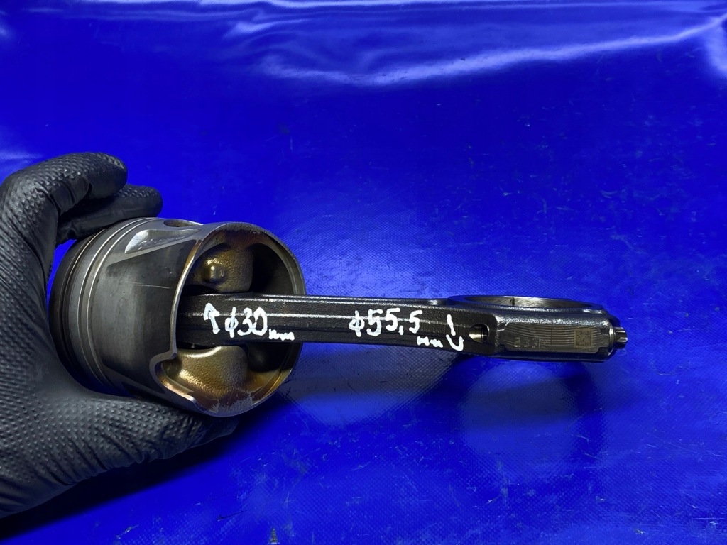 фото №10, Поршень поршні шатун mercedes gla cla w176 w246 2.2 cdi 651 45mm 0834a 65100