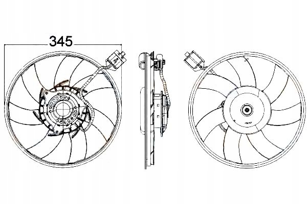 фото №1, Hella вентилятор радиатора opel insignia 2.0 cdti