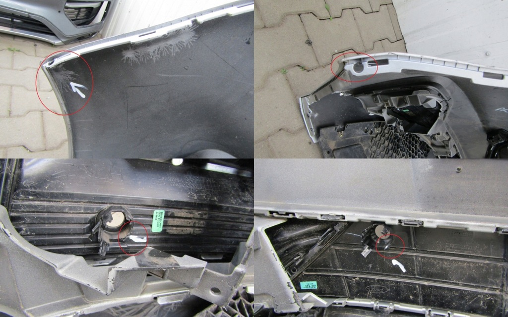 фото №10, Бампер перед передній ford galaxy mk3 s-max iii lift 19-