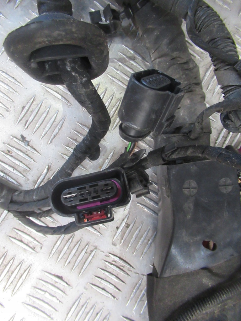 фото №8, Vw t7 2.0 tfsi multivan джгут електропроводка відсік двигуна комплектна