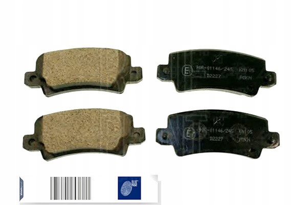 фото №1, Blue print тормозные колодки тормозные задняя pontiac vibe