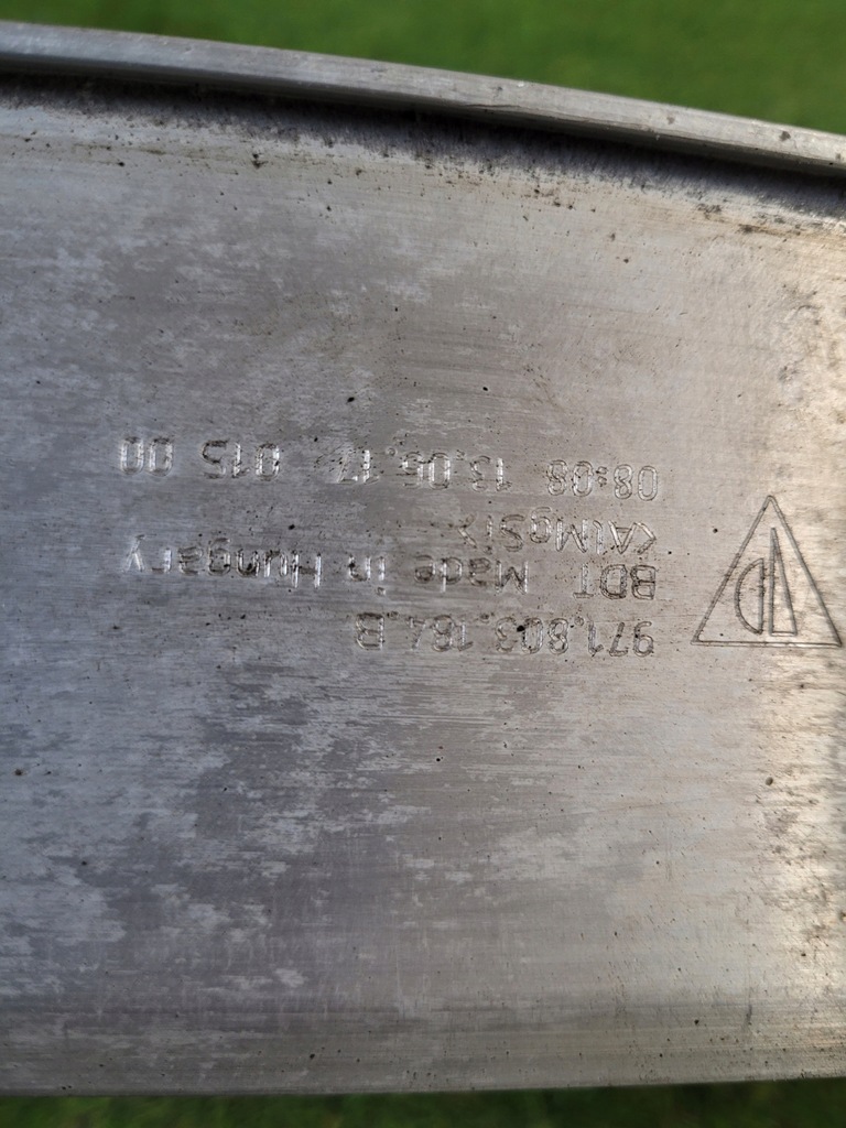 фото №5, Porsche panamera 971 балка бампера задня задня