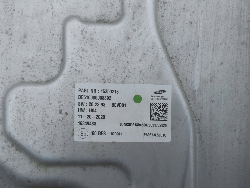 фото №4, Акумулятор fiat 500e 2020 42kwh