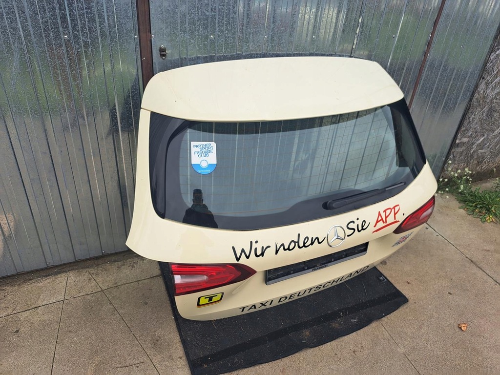 фото №5, Mercedes w247 b-klasa кришка багажника задня лампи комплектна