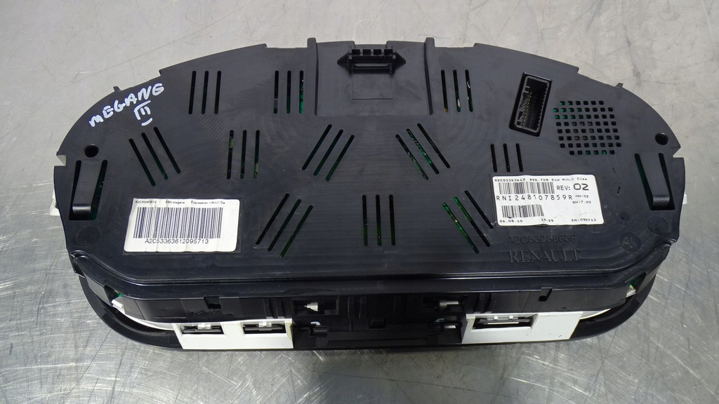 фото №3, Лічильник renault megane iii 1.5dci rni248107859r