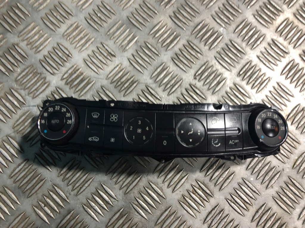 фото №1, Mercedes w211 панель блок управления кондиционера