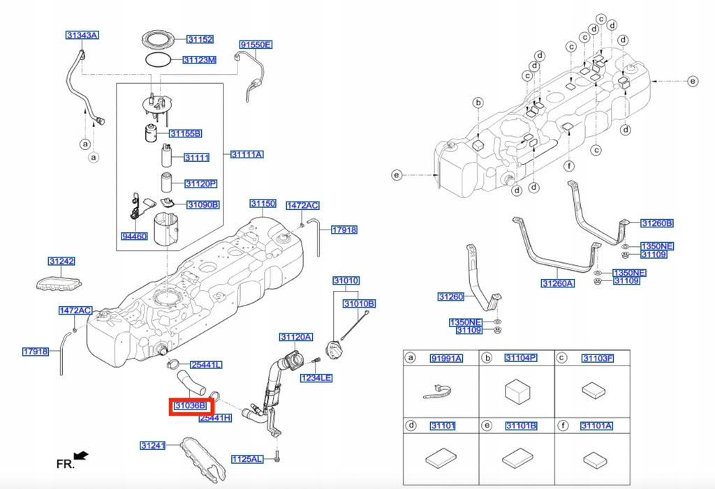 фото №10, Шланг паливний hyundai h350 31036-59000