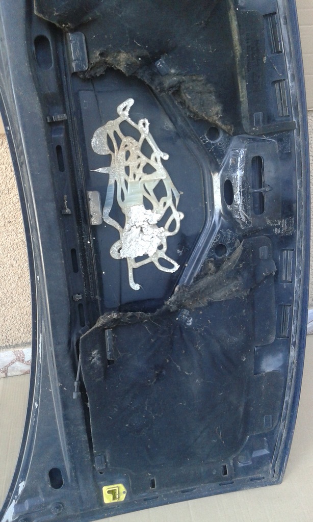 фото №12, Капот + петлі sharan galaxy alhambra mk1 96-00