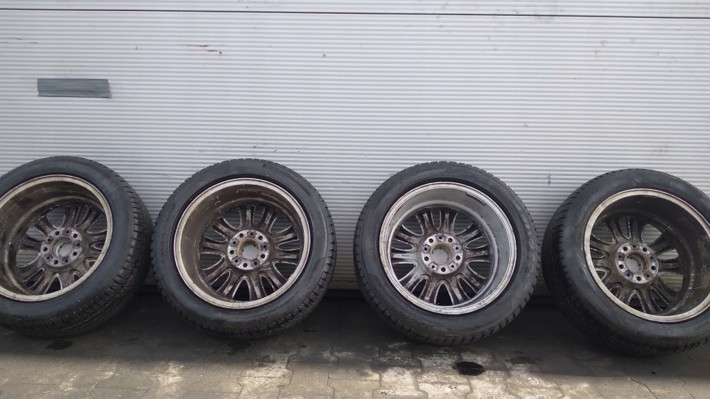 Диски 17” aluminiowe комплект bmw e60 5x120 et 20 r17 6758775 0544049 bdb Зі Шроту